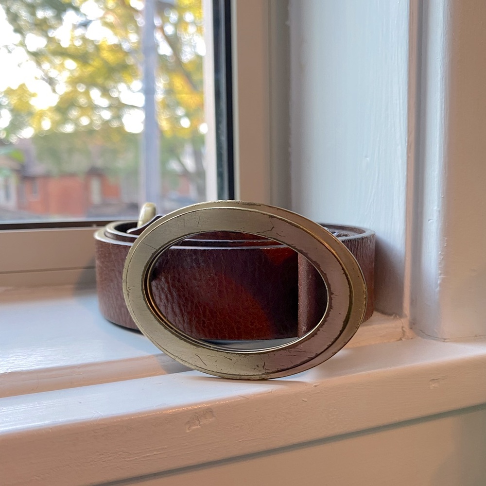 JACOB vintage equestrian style leather belt